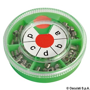 Grubb Screw Assortment SST x 60