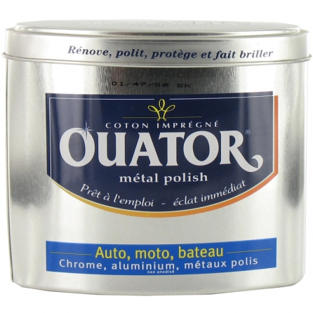 Ouator Chrome & Aluminium Metal Polish 75gr