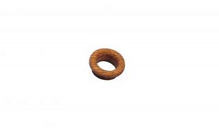 Teak Draw Rings 33x39mm