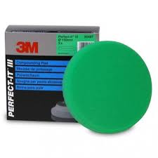 3M Perfect-It III Compounding Pad 150mm Green (2pk)