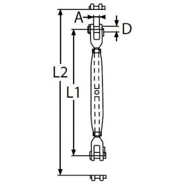 Bottle Screw 5mm Pack/2