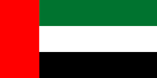 Flag United Arab Emirates 30x45cm