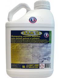 MattChem B.A.M. 16 (5L) - Waterproof Auto-Drying Concentrated Shampoo For Gelcoat And Paint