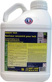 MattChem BRIGHT TECK (5L) - Concentrated Brightener For Teak