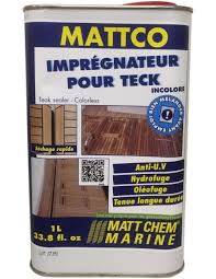 MattChem MATTCO (1L) - Teak Sealer Colorless (Aqueous Phase Formulation)