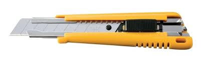 Olfa L1 Stanley Knife Yellow 18mm